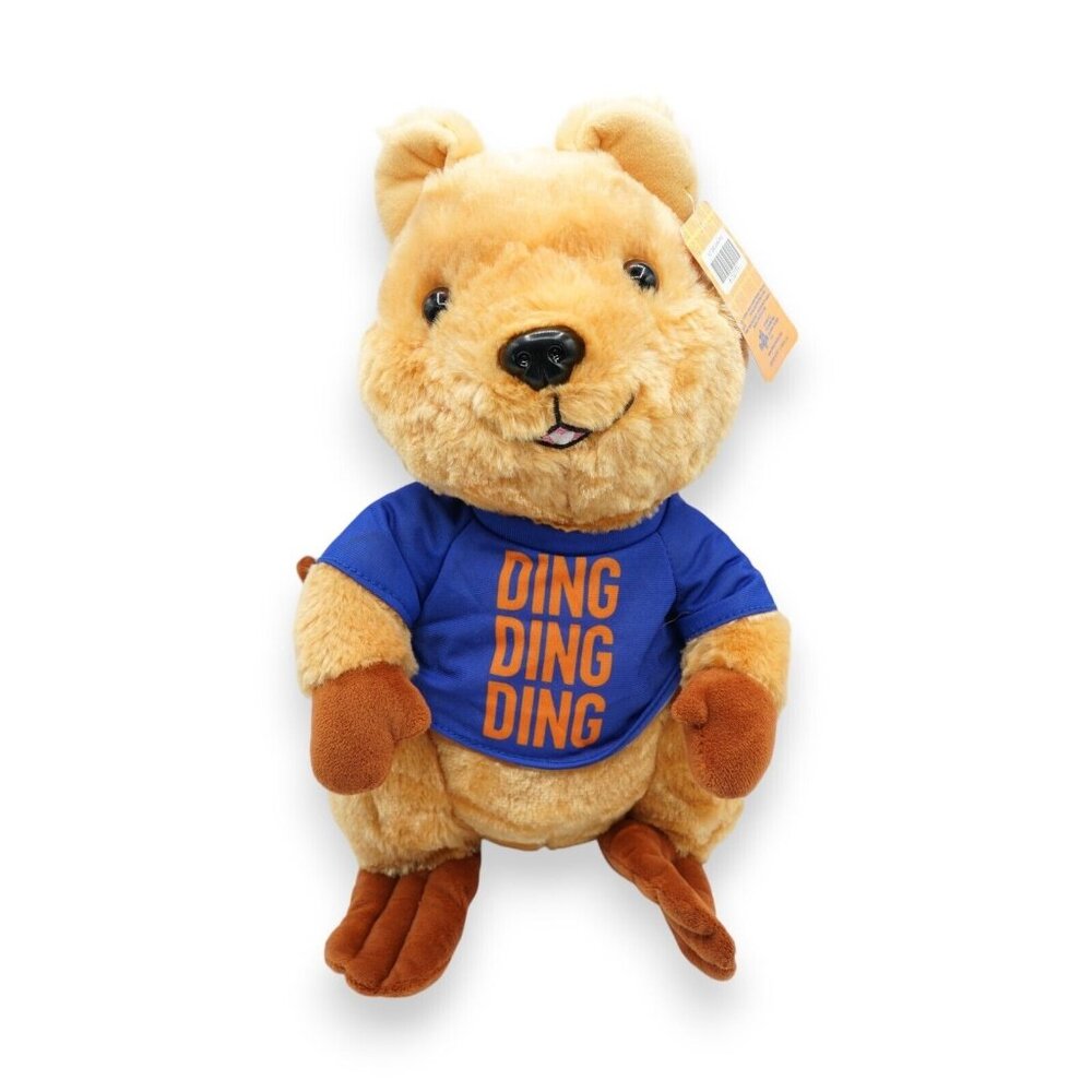NWT Toy‎ Factory Dave and Busters 14.5" Quokka Plush Ding Ding Ding T-Shirt 2021